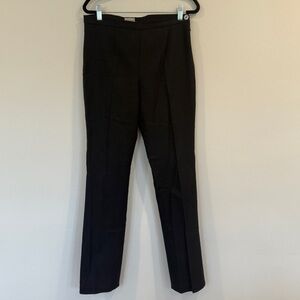 Agnona for Bergdorf Goodman Black Straight Leg Pants